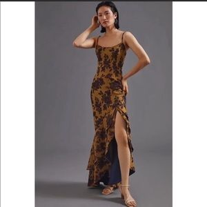 Anthropologie / Hutch hi-low gown - gorgeous